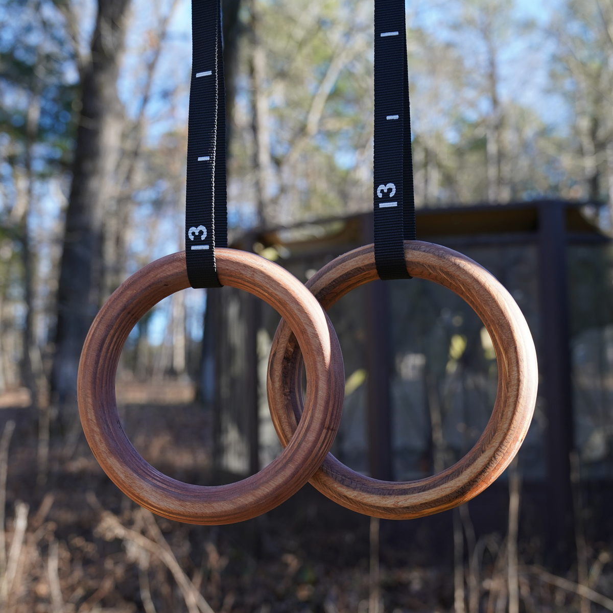 Wooden Gymnastic Rings, Gym Rings