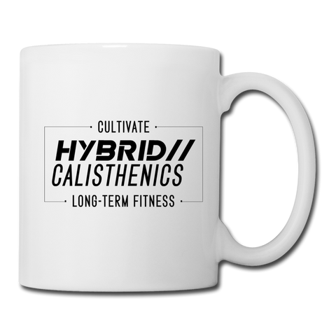 Hybrid Calisthenics Coffee/Tea Mug - white
